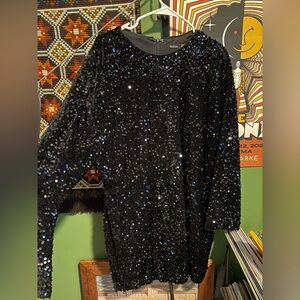 Boohoo Sequin Dress